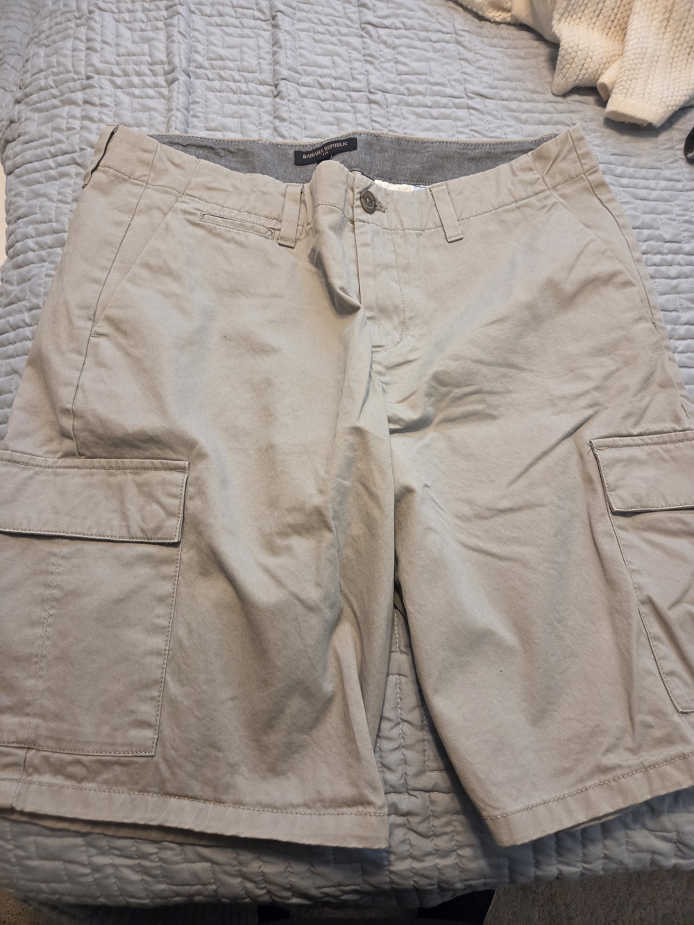 Banana Republic Men's Tan Cargo Shorts